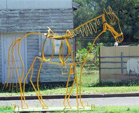 Augathella Wrought Iron Sculptures - C Tourism 0