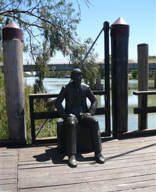 Captain John Egge Statue - C Tourism 0