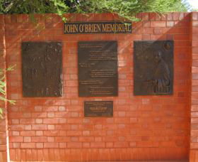 John OBrien Commemorative Wall - C Tourism 0