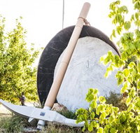 The Big Gold Pick and Pan - C Tourism