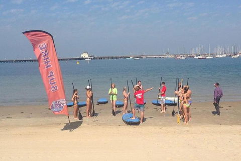 Stand-Up Paddle Board Group Lesson At St Kilda - C Tourism 3