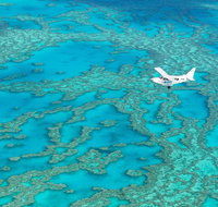 Scenic Flight - Great Barrier Reef Heart Reef Whitehaven Beach  Hill Inlet - C Tourism