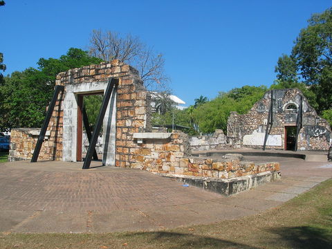Town Hall Ruins, Darwin - C Tourism 1