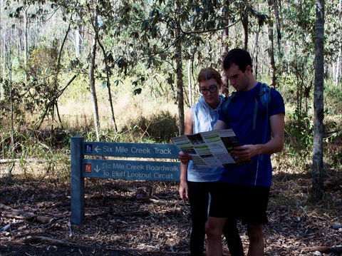 Six Mile Creek, Bluff Lookout And Little White Rock Trails - C Tourism 1