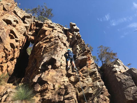 Rock Climbing In Morialta - C Tourism 1