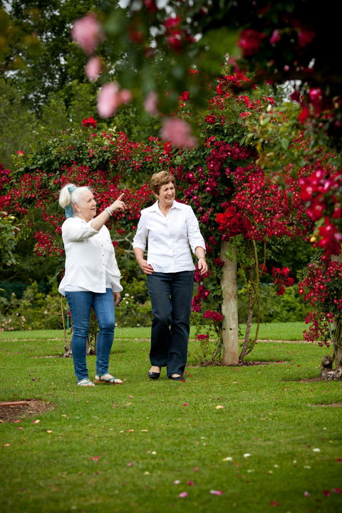 Victoria State Rose Garden At Werribee Park - C Tourism 2