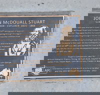 John McDouall Stuart 150th Anniversary - C Tourism