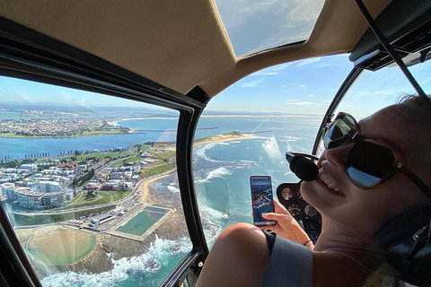 25-30 Minute Newcastle & Macquarie Helicopter Shared Flight - C Tourism 3