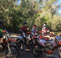 One day guided dirt bike tour in the magnificent Glasshouse mountains forests. - C Tourism