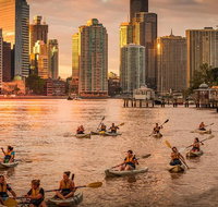Brisbane City Twilight Kayaking with Wine and Grazing Board - C Tourism