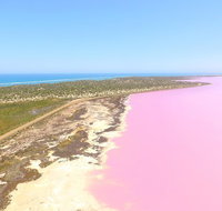 Pink Lake  Abrolhos Islands Scenic Flight - C Tourism