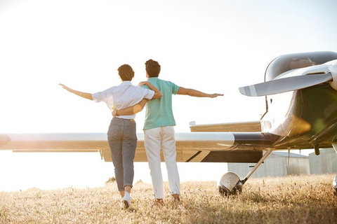 Romance Aircraft Flight + Scenic Tour + 3 Course Lunch + Beer Tasting + Hamper - C Tourism 0