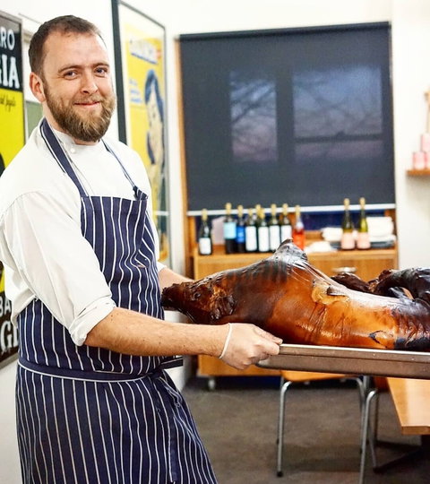 Fireside Pig And Pinot At Contentious Character - C Tourism 0