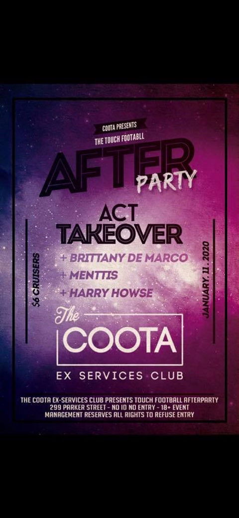 Touch Football Afterparty - C Tourism 0