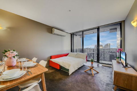 A Modern 2BR CBD Apt City Views FREE Parking - C Tourism 3