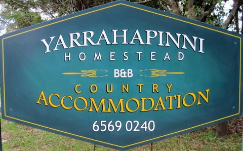 Yarrahapinni Homestead - C Tourism 3