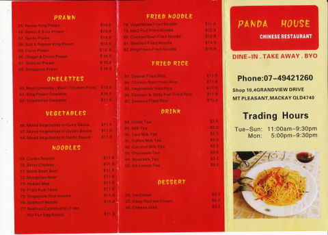 Panda House Chinese Restaurant - C Tourism 1