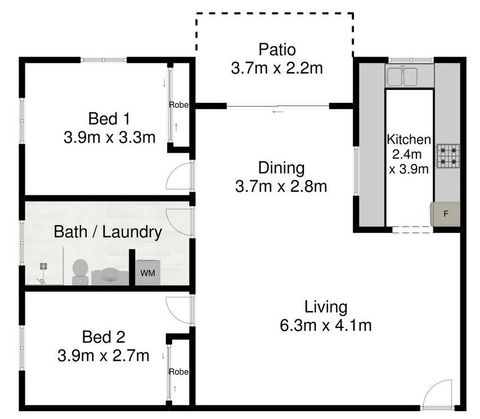 Spacious 2 Bedroom Beach Side Apartment - Close To Shopping Centre With Coles, Health Food Shop, Sushi, Pizza, Cafes, Hairdresse - C Tourism 2