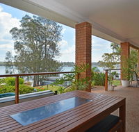 The House on the Lake  Fishing Point Lake Macquarie - honestly put the line in and catch fish - C Tourism