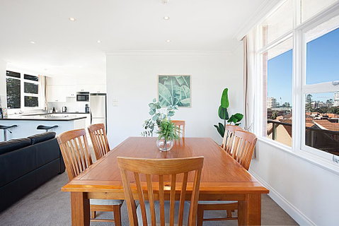 View Of Manly Pines And Waves From Large Apartment - C Tourism 2