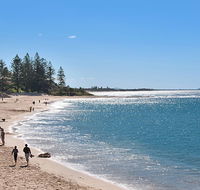 The Norfolks on Moffat Beach - C Tourism