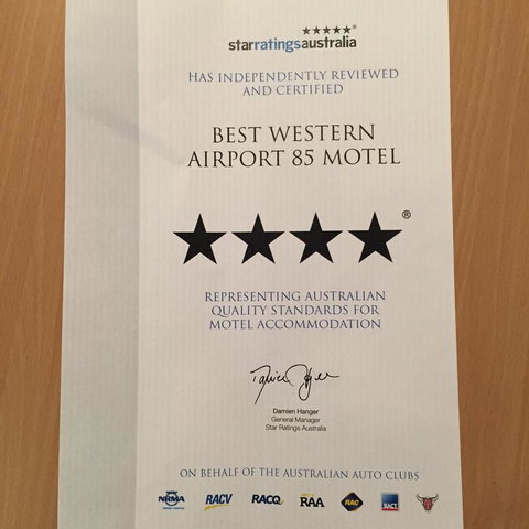 Best Western Airport 85 Motel - C Tourism 40
