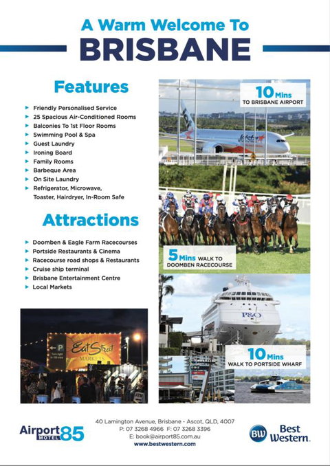 Best Western Airport 85 Motel - C Tourism 21