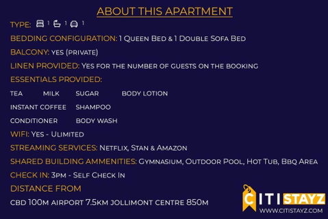 Perfectly Located Modern Apartment - Canberra CBD - C Tourism 2