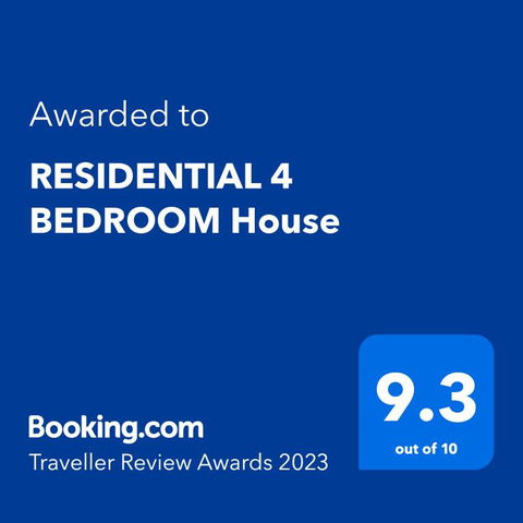 RESIDENTIAL 4 BEDROOM House - C Tourism 1