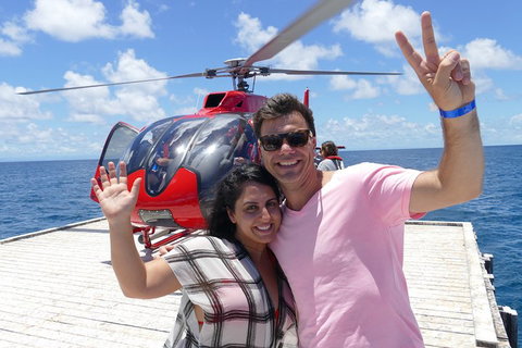 Full Day Reef Cruise Including 10 Minute Heli Scenic Flight: Get High Package - C Tourism 0