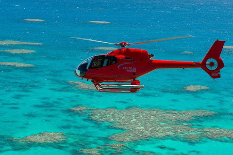 Full Day Reef Cruise Including 10 Minute Heli Scenic Flight: Get High Package - C Tourism 2