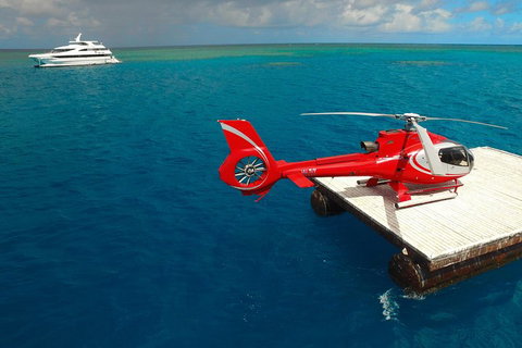 Full Day Reef Cruise Including 10 Minute Heli Scenic Flight: Get High Package - C Tourism 3