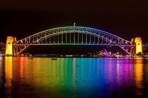 Vivid 90-Minute Sydney Harbour Small Group Catamaran Cruise - C Tourism 3
