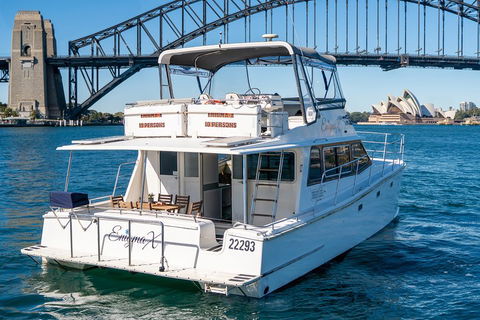 Vivid 90-Minute Sydney Harbour Small Group Catamaran Cruise - C Tourism 4