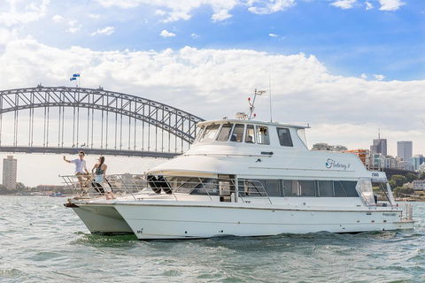 Vivid 90-Minute Sydney Harbour Intimate Catamaran Cruise With Canapes - C Tourism 1