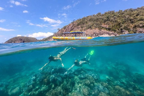 Great Barrier Reef Scenic Flight And Ocean Rafting Whitehaven Beach Day Trip - C Tourism 0