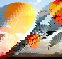 Natural Bridge  Springbrook Waterfalls Tour  Hot Air Balloon with Breakfast - C Tourism