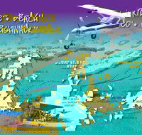 Scenic Flight - Great Barrier Reef Heart Reef Whitehaven Beach  Hill Inlet - C Tourism